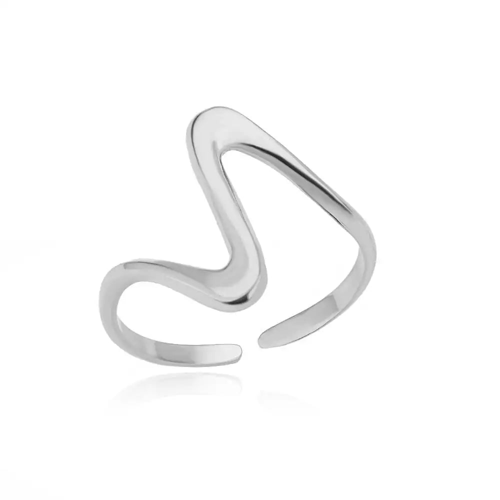 Bague Acier Inoxydable 316L Femme - Anti-Allergie & Couleur Durable