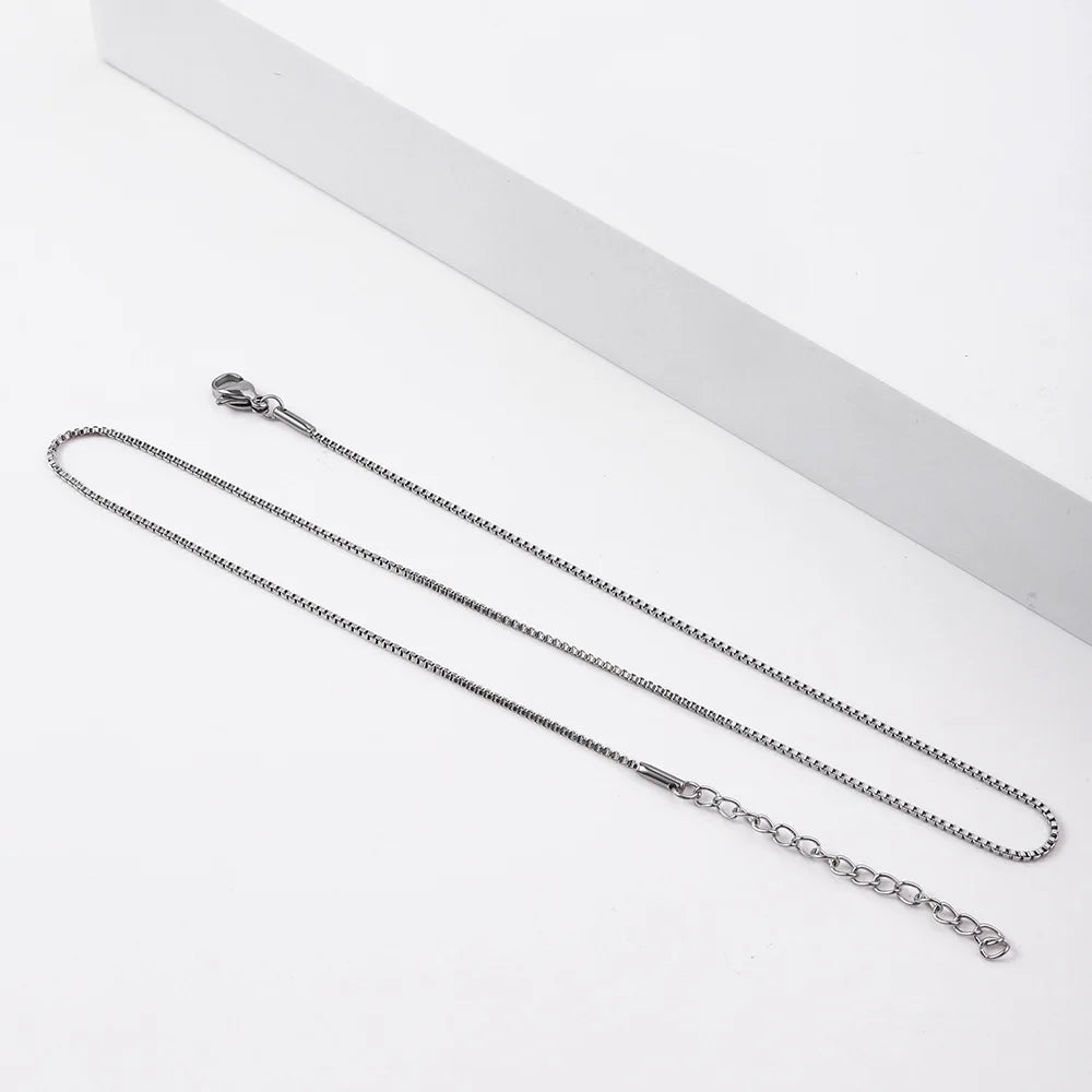 Collier Acier Inoxydable Femme - Pendentif Moderne & Résistant