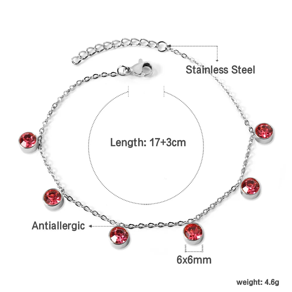 Bracelet Acier Inoxydable Plaqué Or 18K - Imperméable & Anti-Allergie