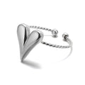 Bague Acier Inoxydable 316L Femme - Anti-Allergie & Couleur Durable