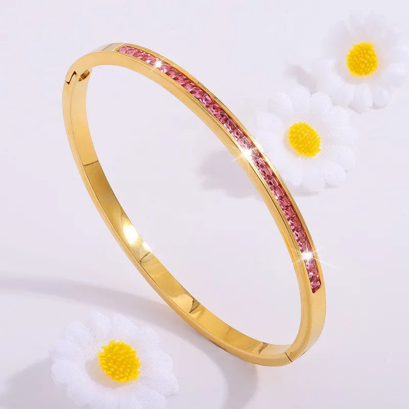 Bracelet Acier Inoxydable Femme - Imperméable & Longue Durée