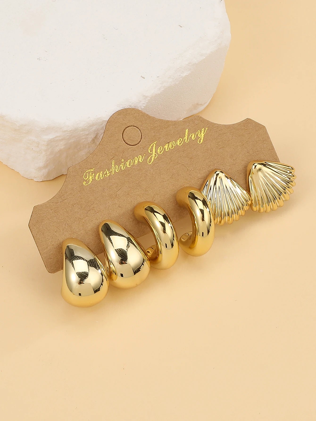 Boucles d'Oreilles Femme Acier Inoxydable - Style Chic & Durable