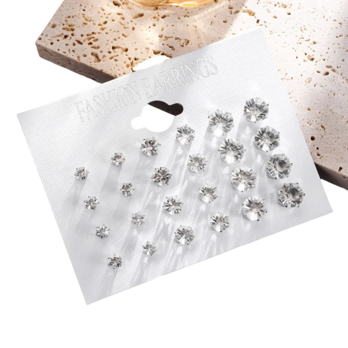 Boucles d'Oreilles Femme Tendance - Acier Inoxydable Anti-Allergie