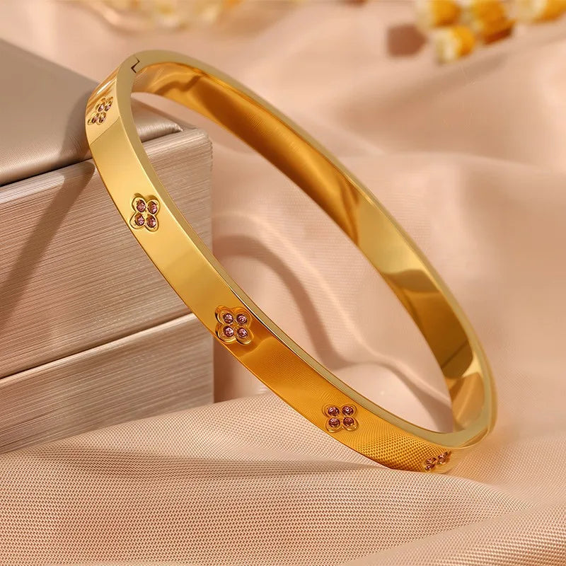 Bracelet Acier Inoxydable Femme - Imperméable & Longue Durée