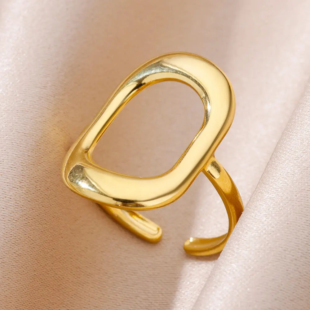 Bague Acier Inoxydable 316L Femme - Anti-Allergie & Couleur Durable