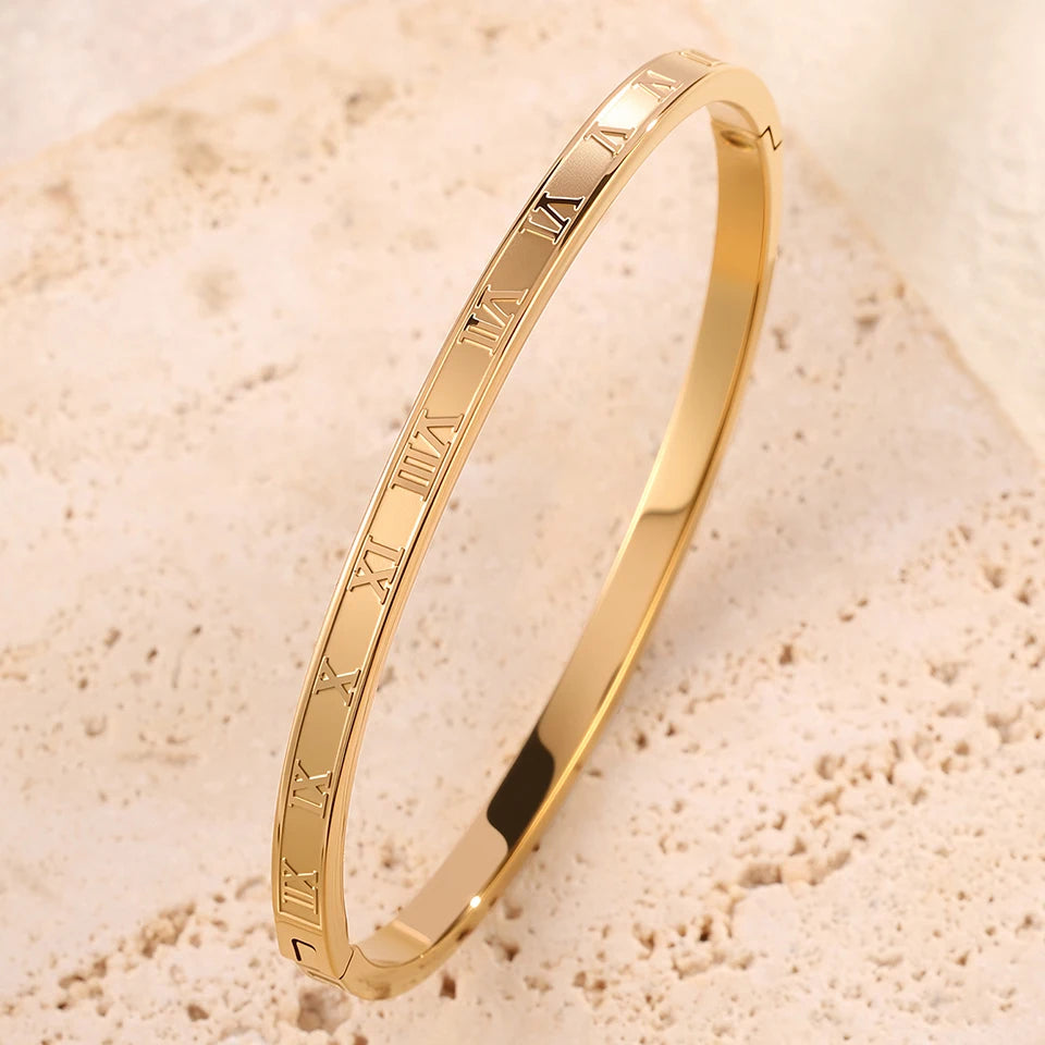 Bracelet Acier Inoxydable Femme - Imperméable & Longue Durée