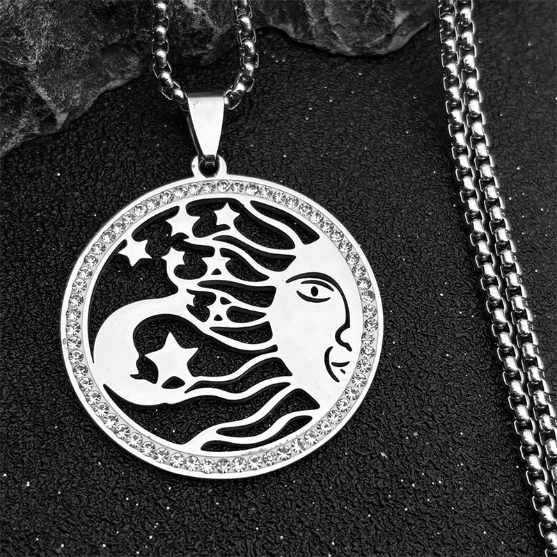 Collier en Acier Inoxydable Femme - Chaîne Fine Dorée Tendance