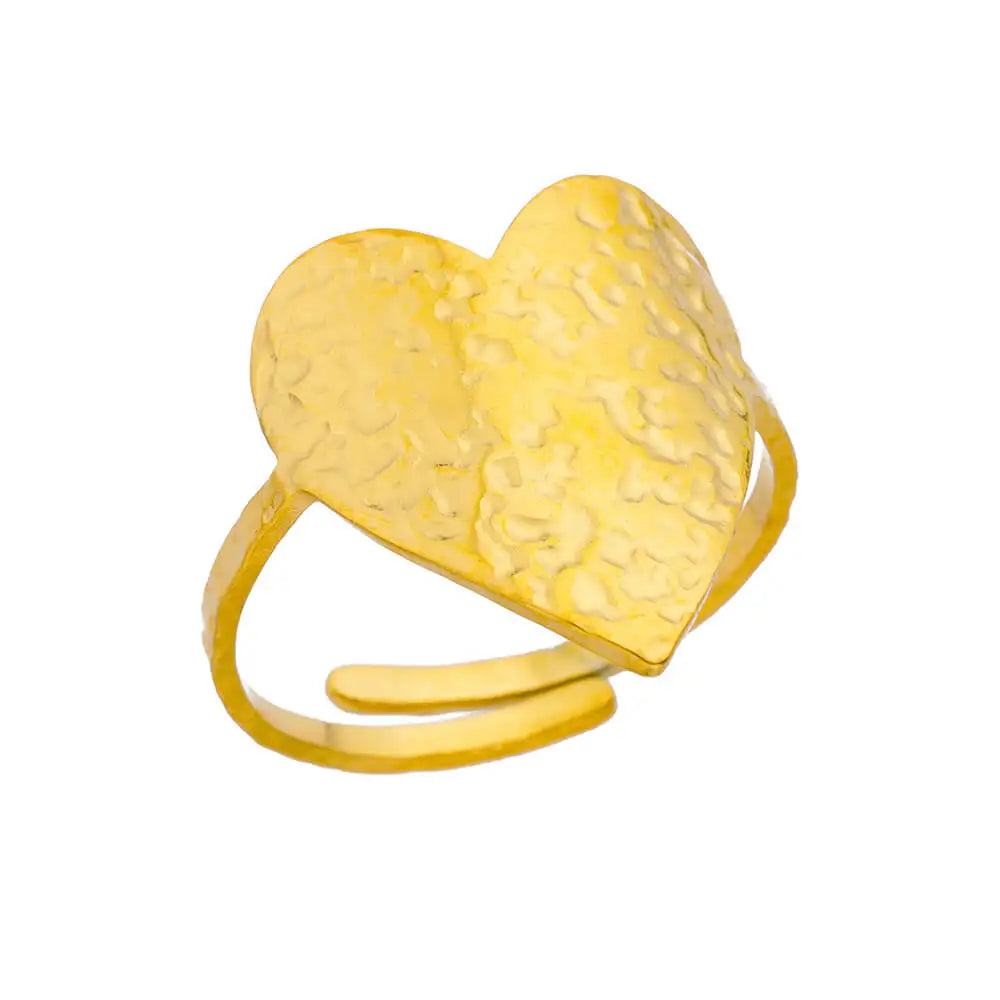 Bague Acier Inoxydable 316L Femme - Anti-Allergie & Couleur Durable