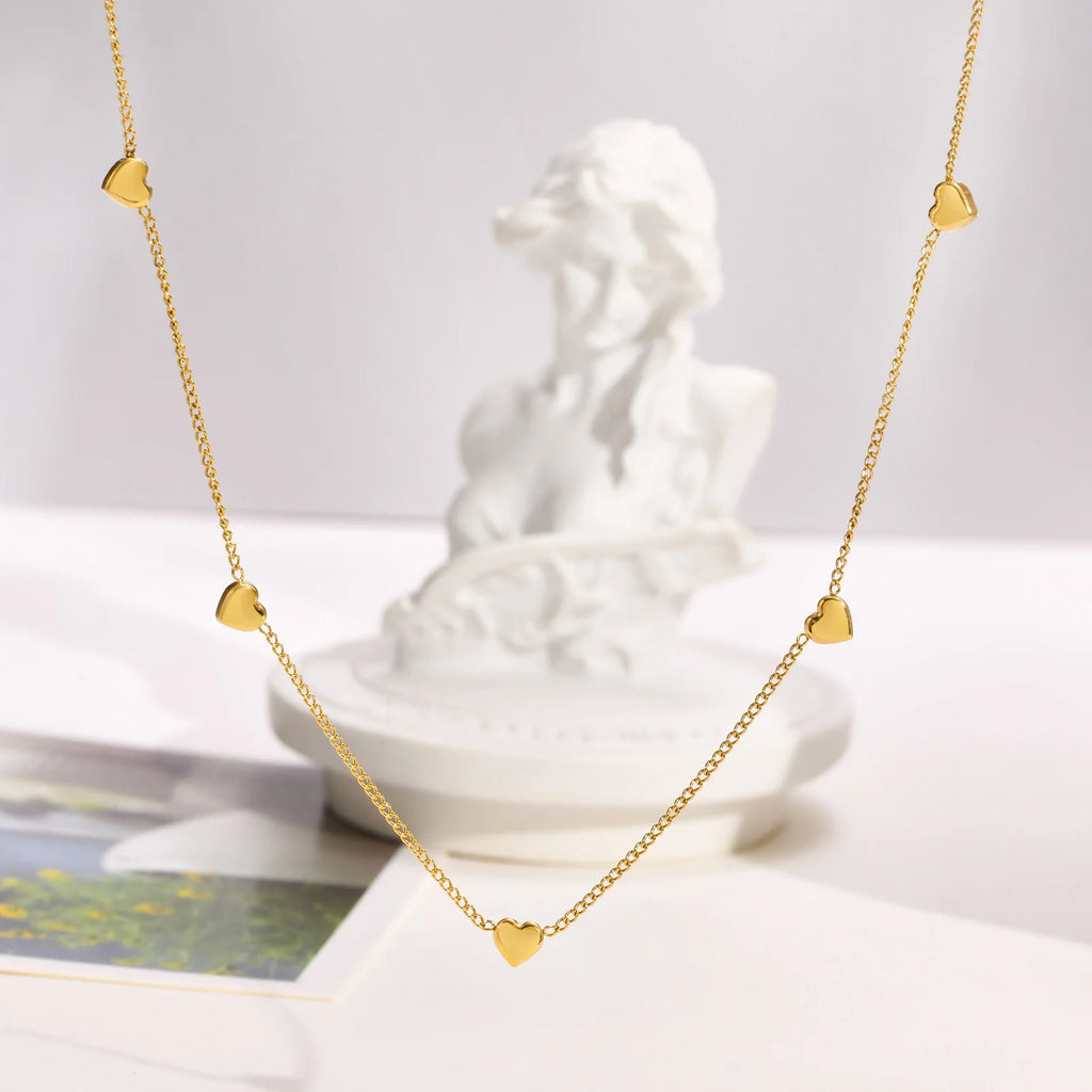 Collier Acier Inoxydable Femme - Pendentif Unique Style Moderne