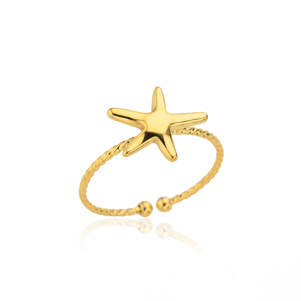 Bague Acier Inoxydable 316L Femme - Anti-Allergie & Couleur Durable