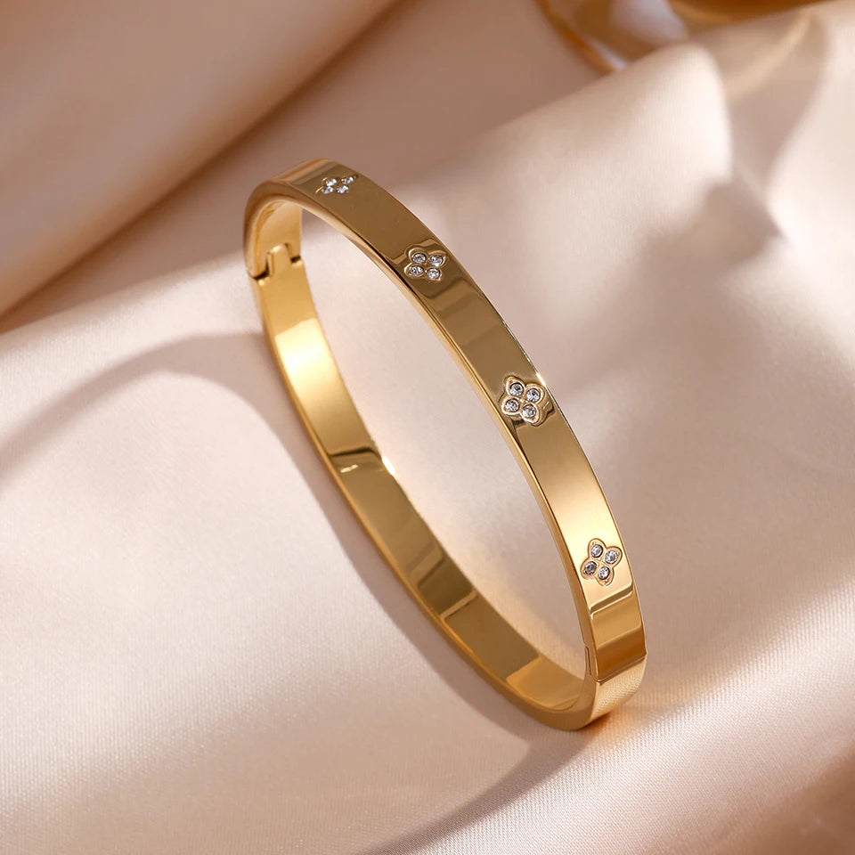 Bracelet Acier Inoxydable Femme - Imperméable & Longue Durée