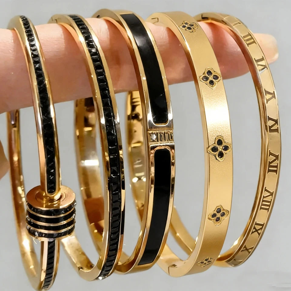 Bracelet Acier Inoxydable Femme - Imperméable & Longue Durée