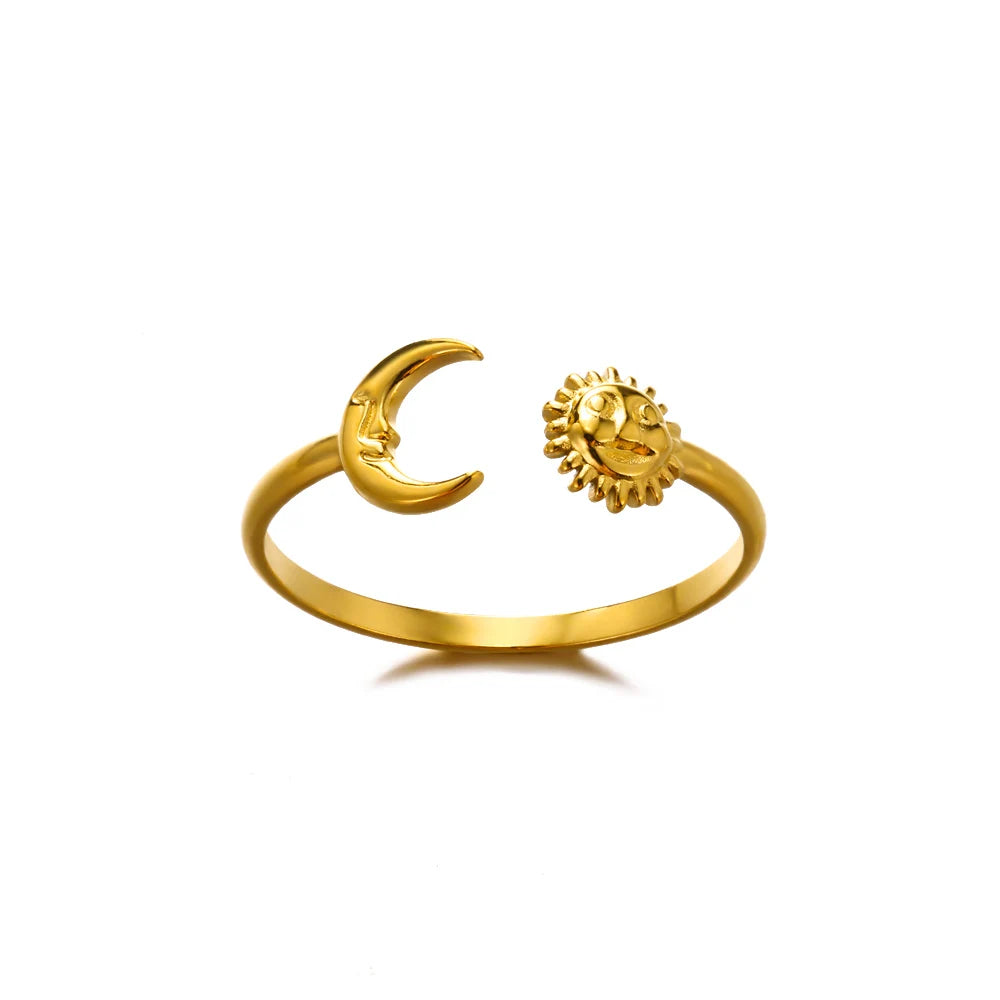 Bague Acier Inoxydable 316L Femme - Anti-Allergie & Couleur Durable