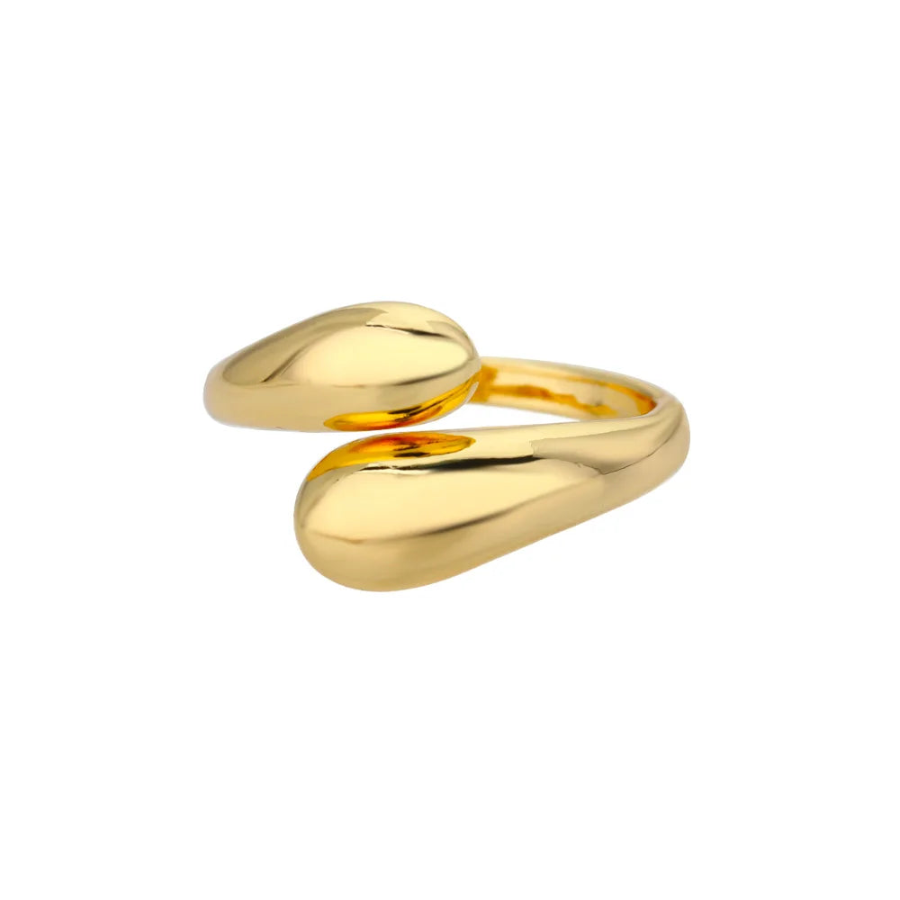Bague Acier Inoxydable 316L Femme - Anti-Allergie & Couleur Durable