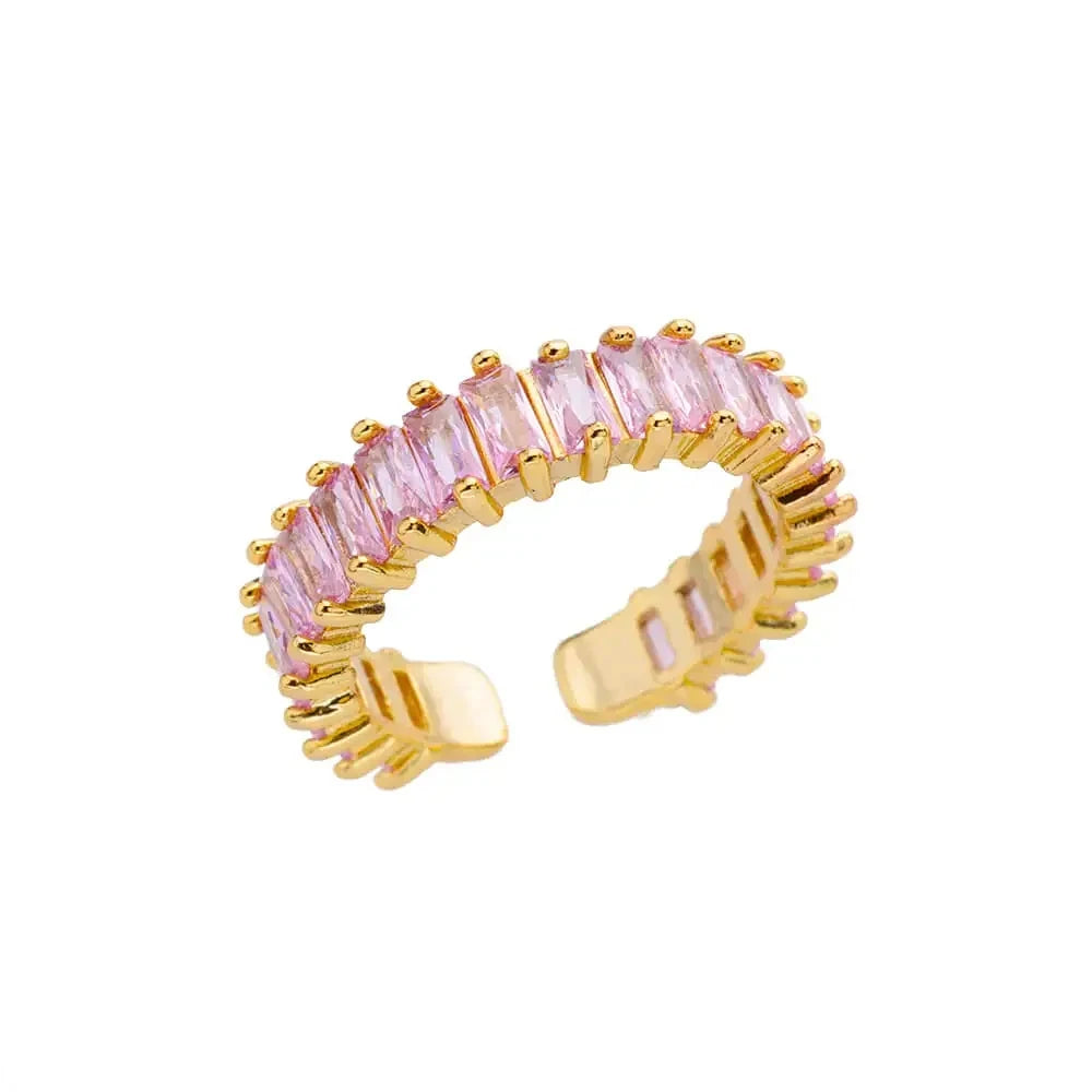 Bague Acier Inoxydable 316L Femme - Anti-Allergie & Couleur Durable