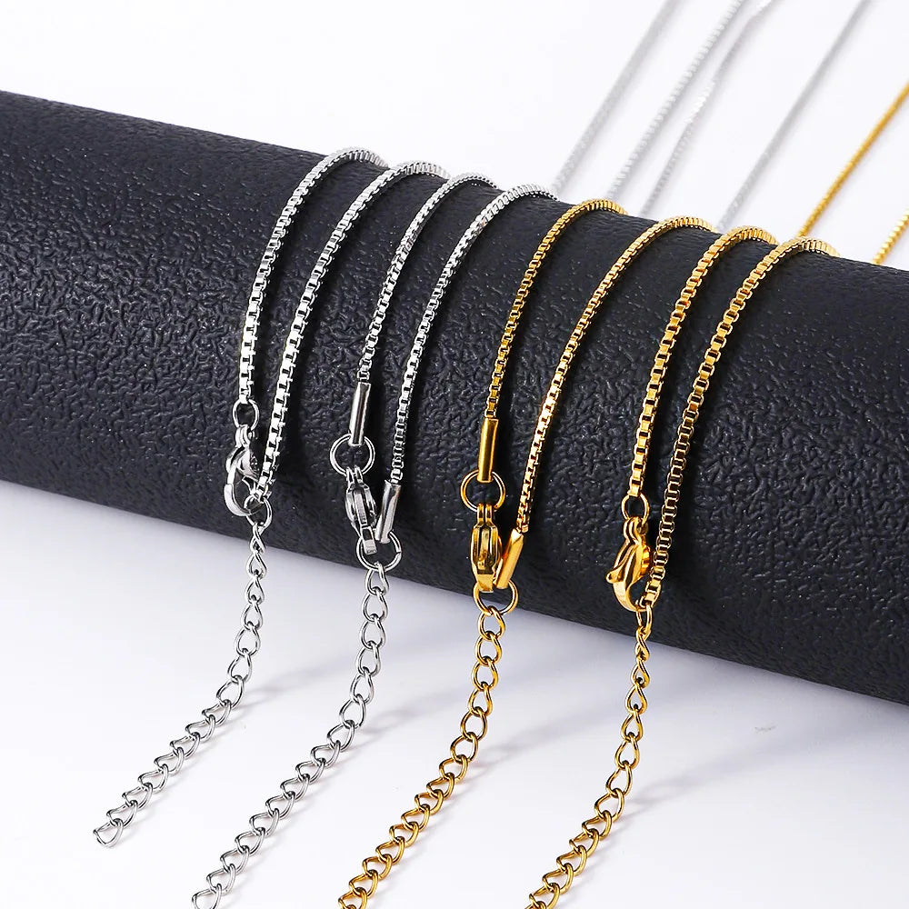 Collier Acier Inoxydable Femme - Pendentif Moderne & Résistant