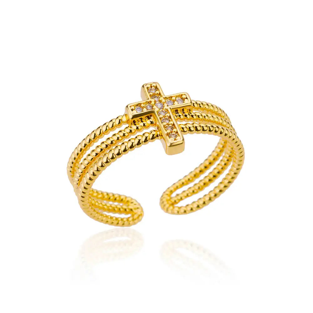 Bague Acier Inoxydable 316L Femme - Anti-Allergie & Couleur Durable